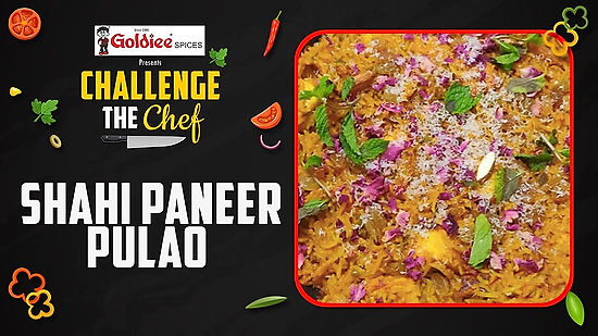10 Minute Easy Paneer Pulao Recipe   Goldiee Spices